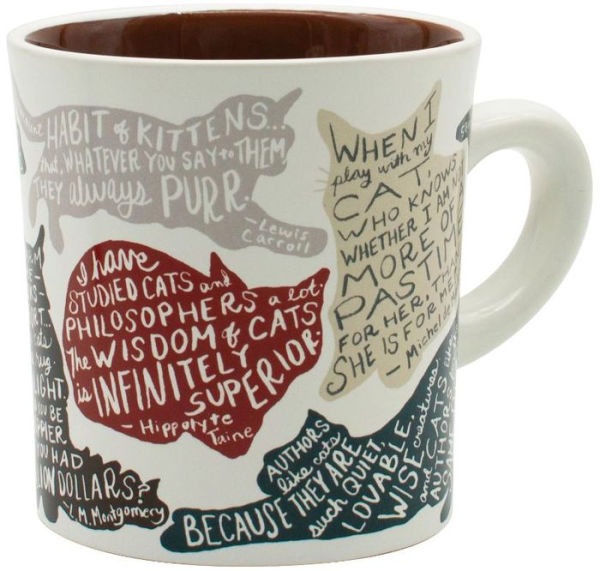 Literary Cat Mug