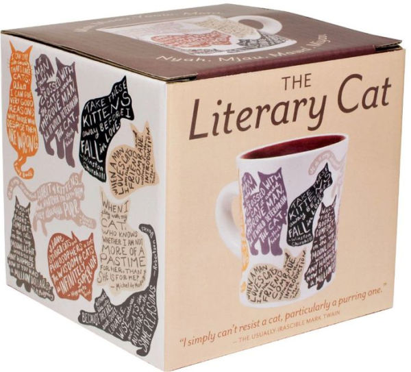 Literary Cat Mug
