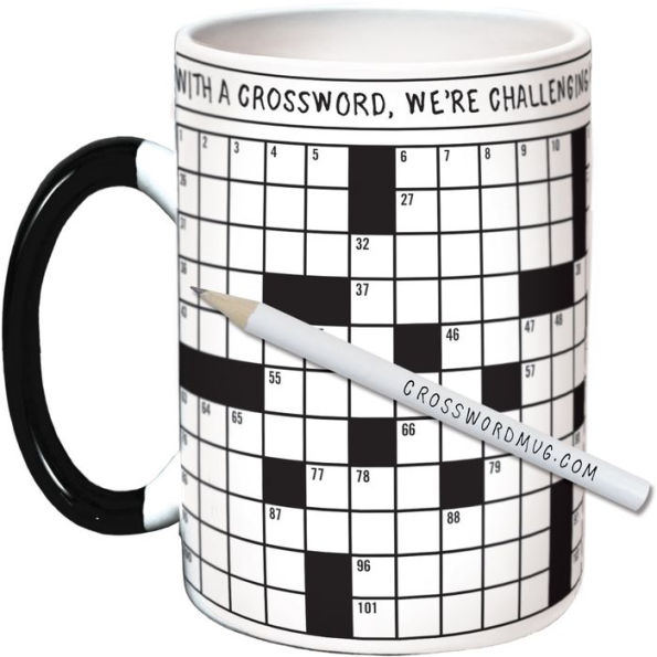 Crossword Puzzle Mug