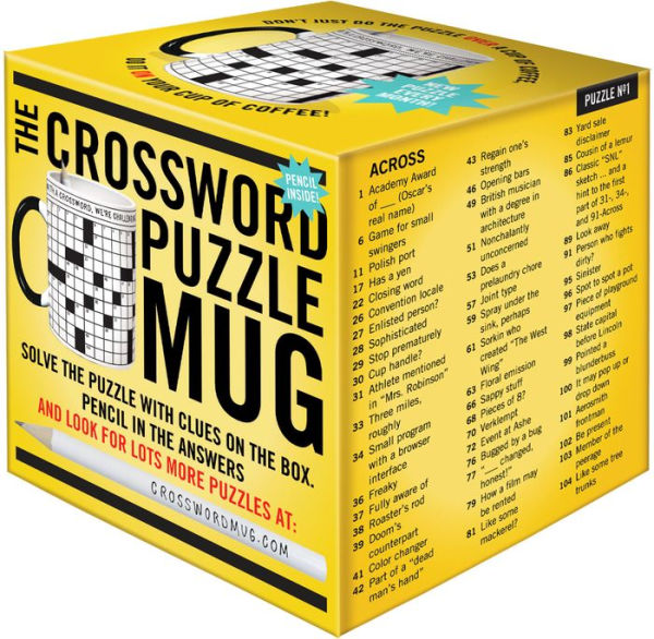 Crossword Puzzle Mug