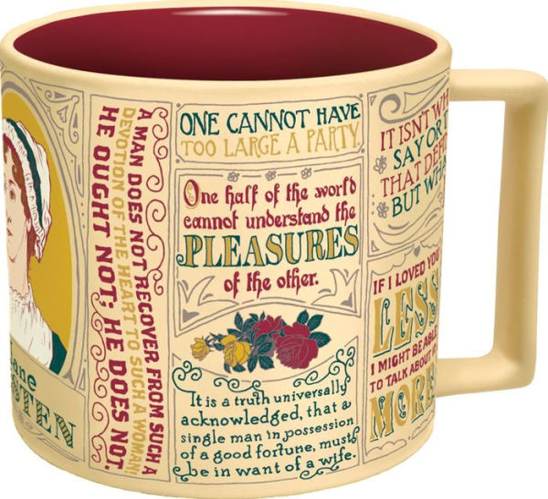 Jane Austen Literary Mug