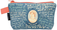 Jane Austen Zipper Bag