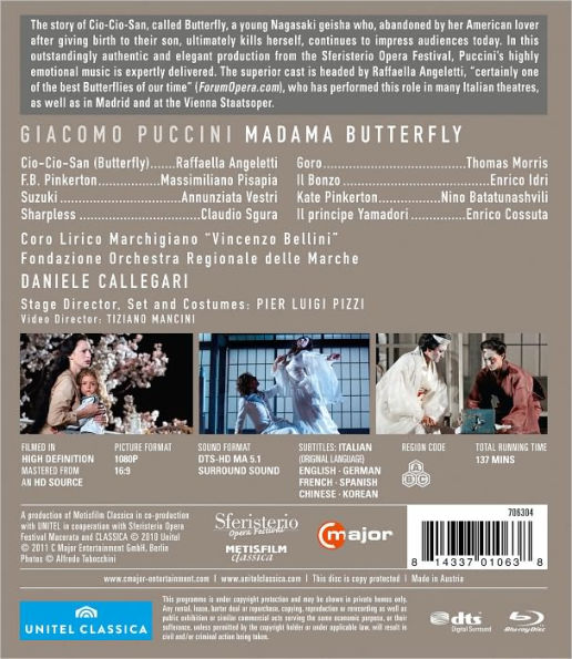 Madama Butterfly [Blu-ray]