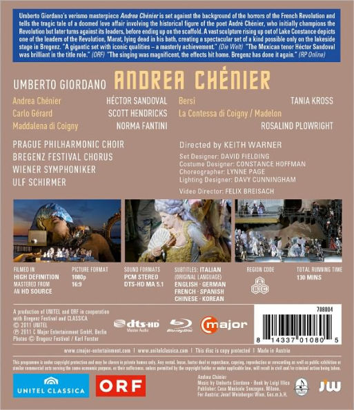 Andrea Chenier [Blu-ray]