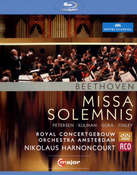 Royal Concertgebouw Orchestra Amsterdam/Nikolaus Harnoncourt: Beethoven - Missa Solemnis [Blu-ray]