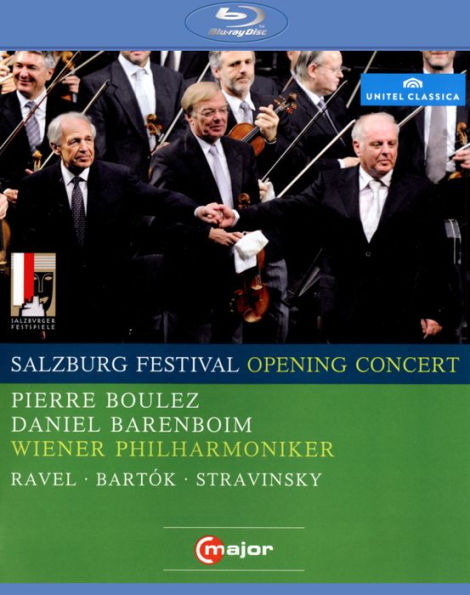 Salzburg Festival Opening Concert 2008: Ravel/Bartok/Stravinsky [Blu-ray]