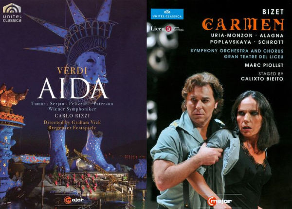 Aida (Bergenzer Festspiele)/Carmen (Opera Barcelona) [2 Discs]