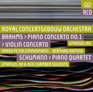 Title: Brahms: Piano Concerto No. 1; Violin Concerto; Schumann: Piano Quartet, Artist: Emanuel Ax