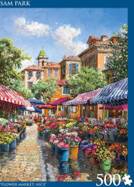 Title: 500 Piece Puzzle Flower Market Nice Sam Park