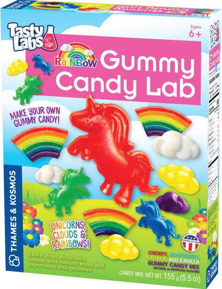 Rainbow Gummy Candy Lab