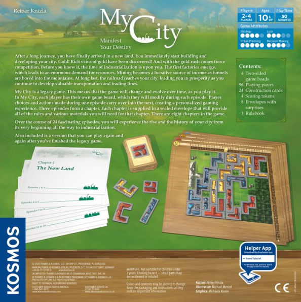 My City Board Game