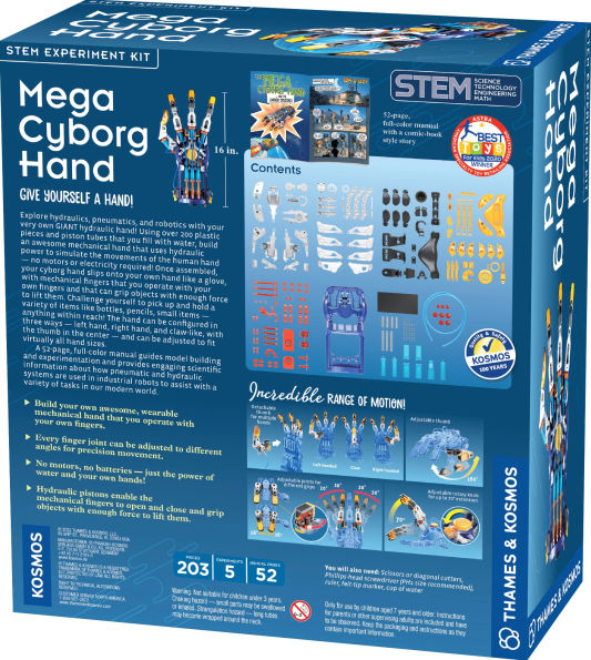 Mega Cyborg Hand - STEM Experiment Kit