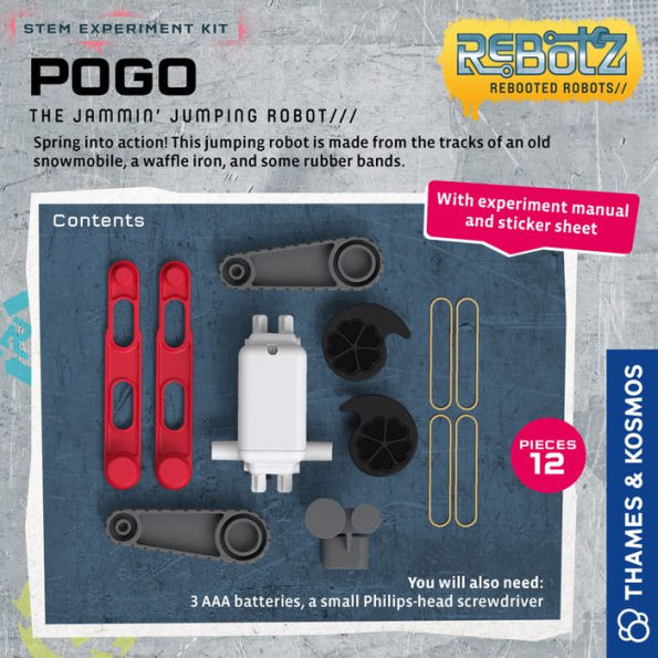 ReBotz: Pogo The Jammin Jumping Robot