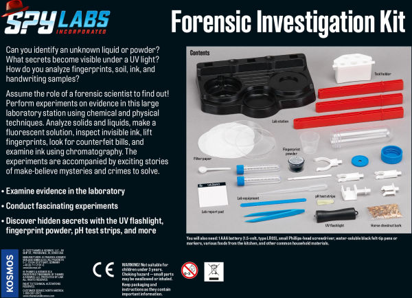 Spy Labs: Forensic Investigation Kit