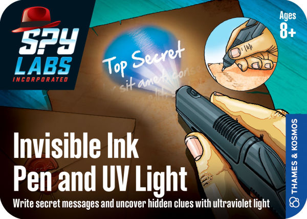 Spy Labs: Invisible Ink Pen and UV Light