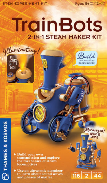 TrainBots: 2-in-1 STEAM Maker Kit