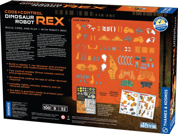 Code+Control Dinosaur Robot: REX