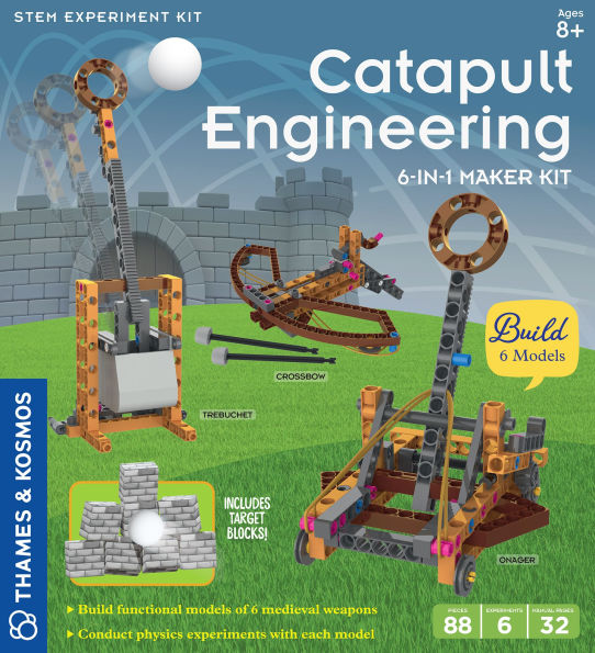 Catapult Engineering: 6-in-1 Maker Kit