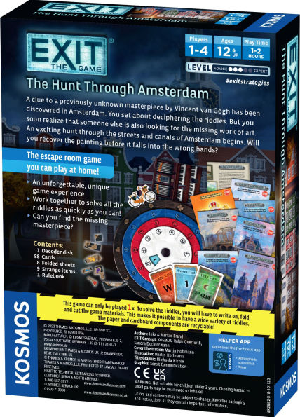 EXIT: The Hunt Through Amsterdam by Inka Brand, Markus Brand
