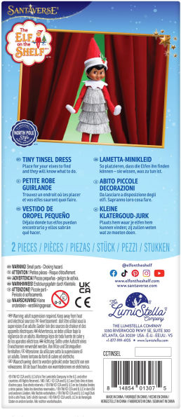 Claus Couture Collection® Tiny Tinsel Dress