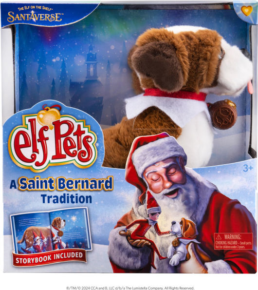 Elf Pets: A Saint Bernard Tradition