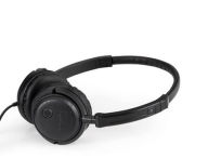 Title: Tivoli RSBLK Active noise-canceling headphones with solid wood ear cups. Can be used with or without noise-canceling., Author: TIVOLI AUDIO