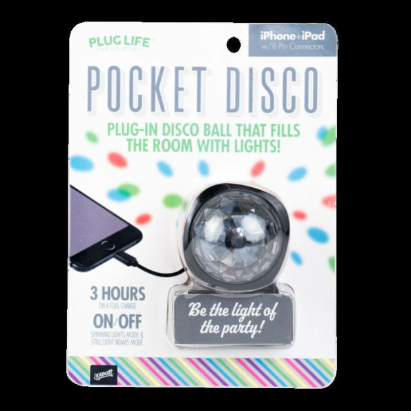 Pocket Disco Ball Black