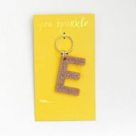 Title: Glitter Keychain Letter E