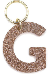 Title: Glitter Keychain Letter G