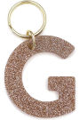 Glitter Keychain Letter G