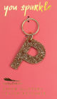 Alternative view 2 of Glitter Keychain Letter P