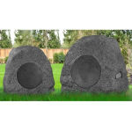 Alternative view 2 of Innovative Technology Rechargeable Bluetooth Outdoor Wireless Rock Speakers, Pair