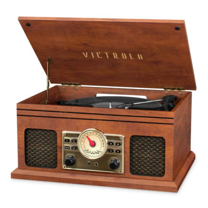 Victrola 4-in-1 Nostalgic Bluetooth Record Player by Innovative ...