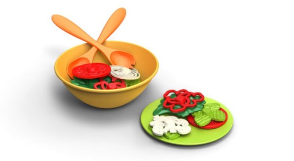 Frontier Natural Products 225935 Green Toys Kitchen Playsets Salad Set - 2