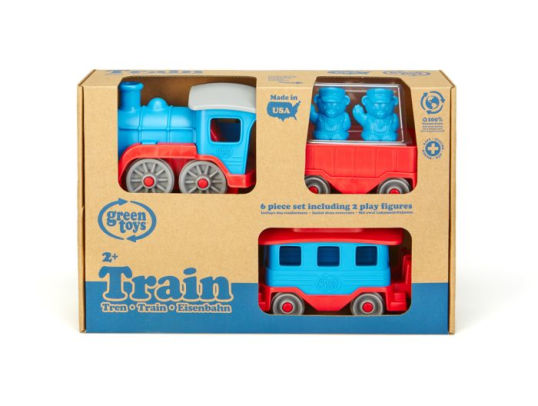 green train toy