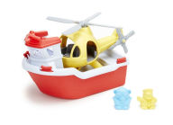 Title: Rescue Boat & Helicopter