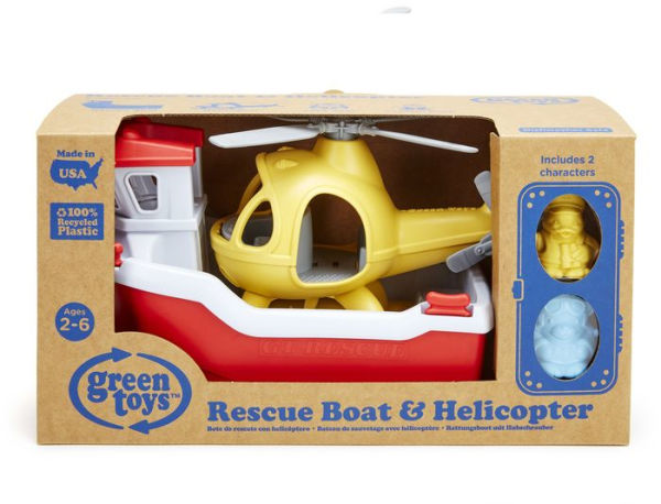 Rescue Boat & Helicopter
