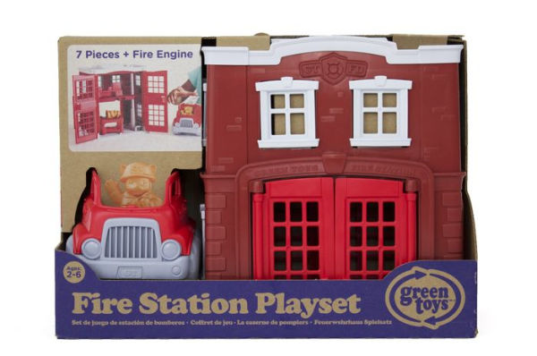 Green Toys Fire Station Playset