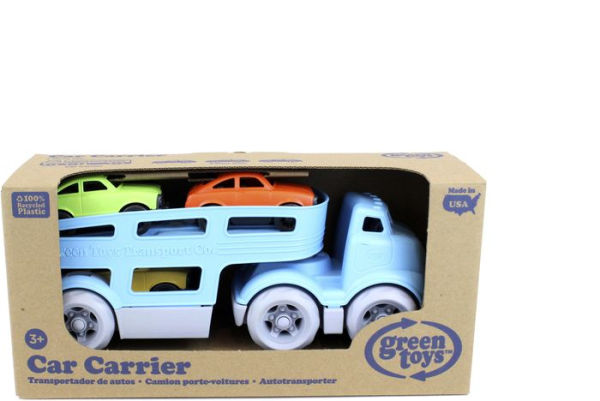 Green toys cheap car transporter