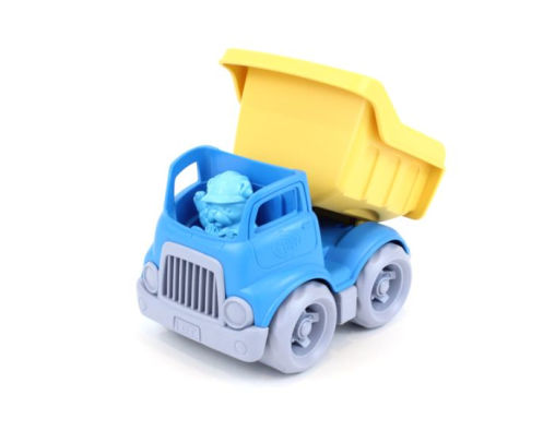 green toy dump truck