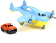 Alternative view 1 of Green Toys Cargo Plane w/ Mini Car, Blue