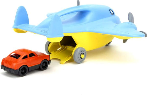 Green Toys Cargo Plane w/ Mini Car, Blue