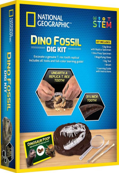 Dino Fossil Dig Kit by National Geographic by National Geographic