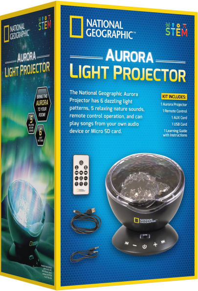 National Geographic Aurora Light Projector