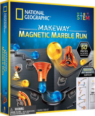 Title: National Geographic Makeway Magnetic Marble Run- 50 pcs