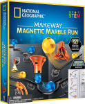 Alternative view 1 of National Geographic Makeway Magnetic Marble Run- 50 pcs