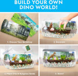 Alternative view 4 of National Geographic Light up Terrarium: Dinosaur Habitat