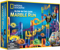 Title: National Geographic Glow-in-the-Dark Marble Run 115 piece