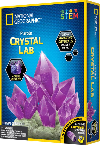 National Geographic Purple Crystal Lab