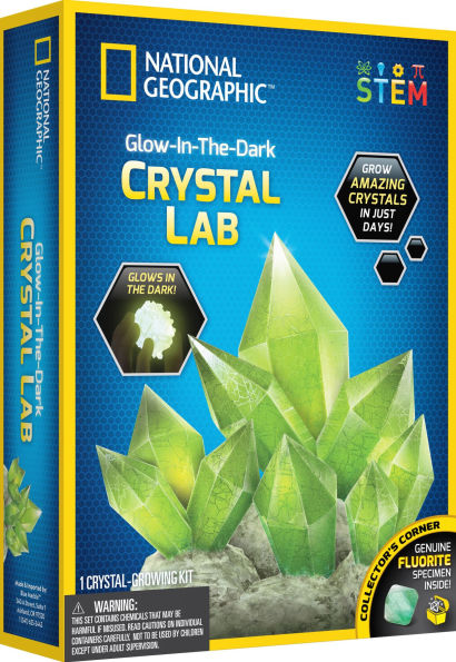 National Geographic Glow-in-the-Dark Crystal Growing Lab